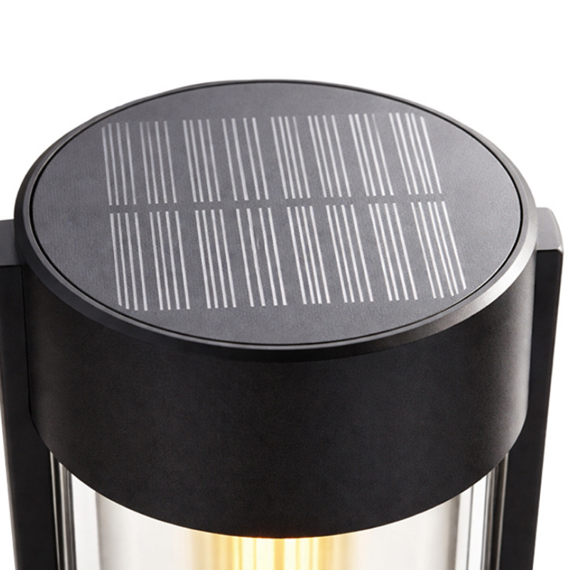 Solarna lampa ogrodowa słupek LED