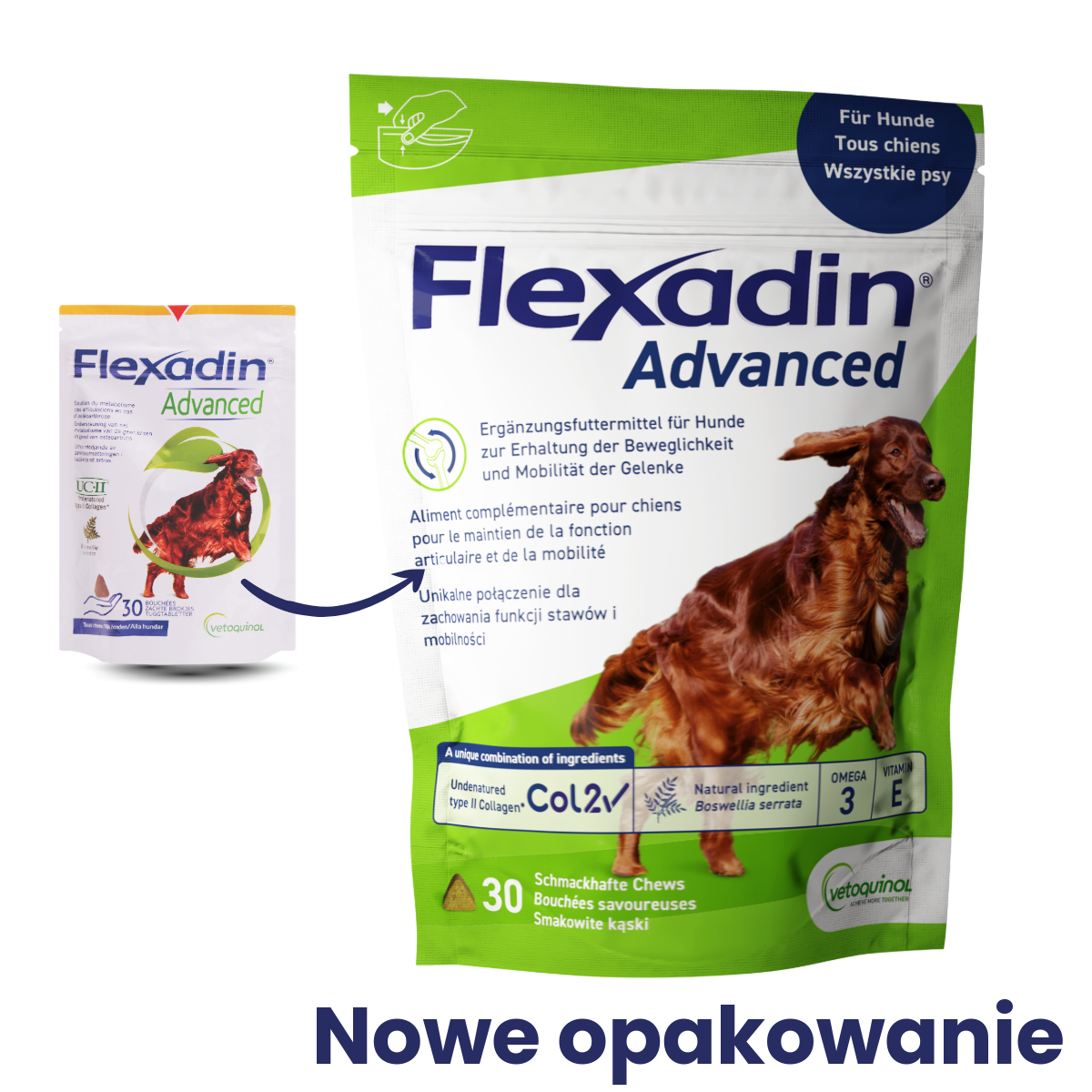 Vetoquinol Flexadin Advanced 30szt