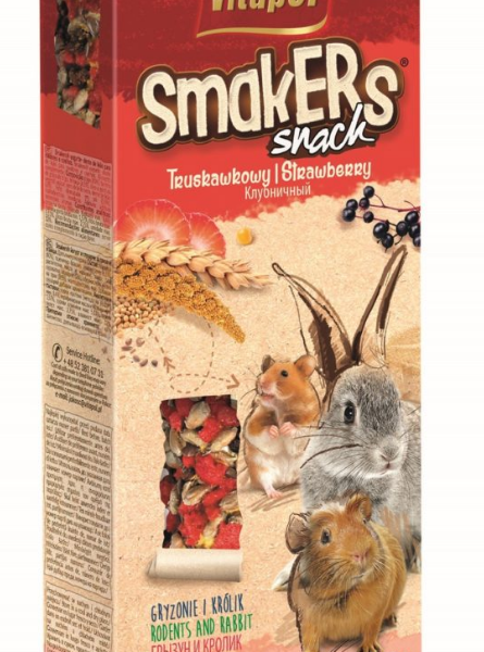 Vitapol Smakers Truskawkowy Dla Gryzoni 2szt