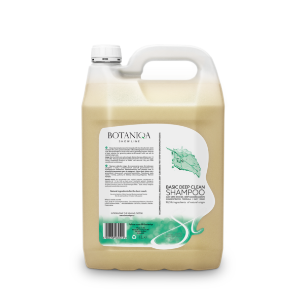 BOTANIQA Basic Deep Clean Shampoo Szampon Głęboko Oczyszczający 4l