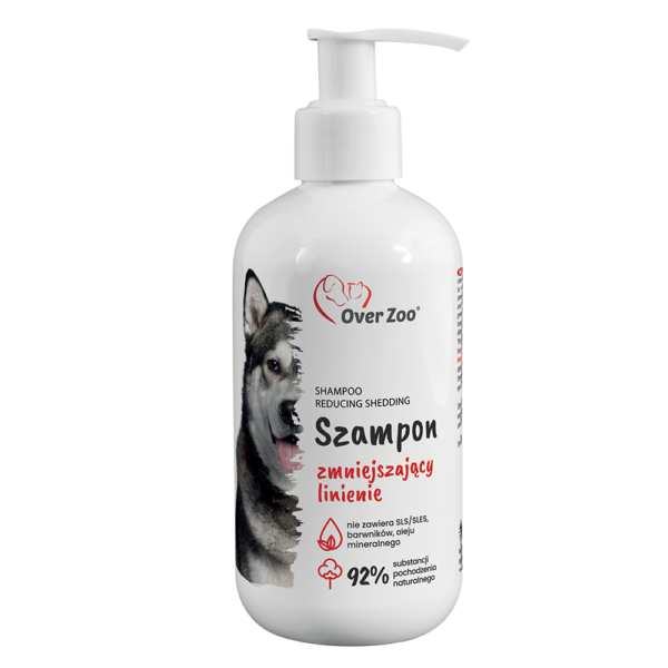 OVER ZOO Szampon Zmniejszający Lnienie Dla Psa 250ml