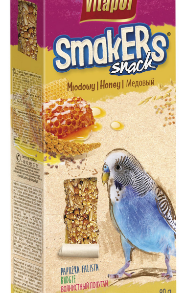 Vitapol Smakers Miodowy Dla Papużki Falistej 2szt