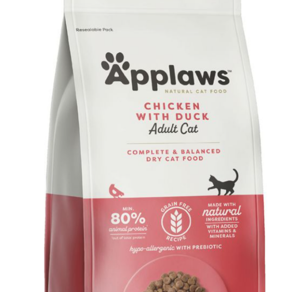 APPLAWS Complete Dry Adult Chicken With Duck 7,5kg