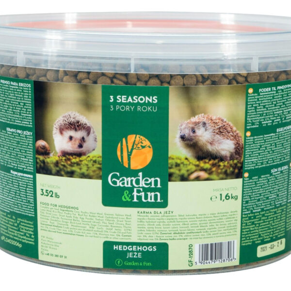 Vitapol Garden&Fun Karma Dla Jeży Wolnożyjących 3 Pory Roku 1,6kg