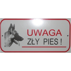 Tabliczka ostrzegawcza