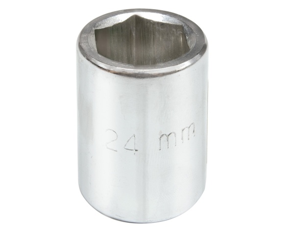 Nasadka krótka 6-KĄTNA chromowana 3/4'' 30mm