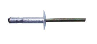 Nit zrywalny aluminiowo-stalowy powiększony ŁEB 4.8*18mm/14