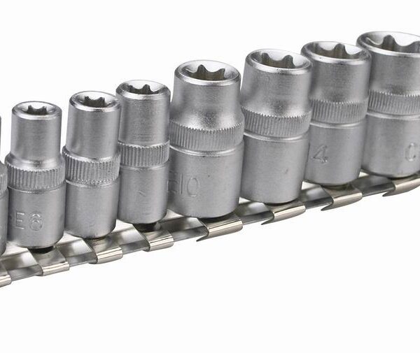 Nasadki torx 1/4'', 3/4'' komplet 9 części