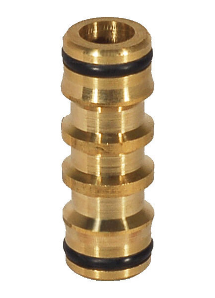 Łącznik dwójnik mosiężny 1/2''