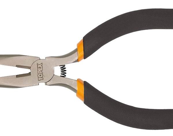 Szczypce wydłużone proste 130mm precyzyjne