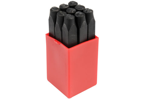 Znaczniki cyfrowe 9 części NO 6mm