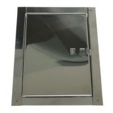 Drzwiczki kominowe nierdzewne 150*210mm