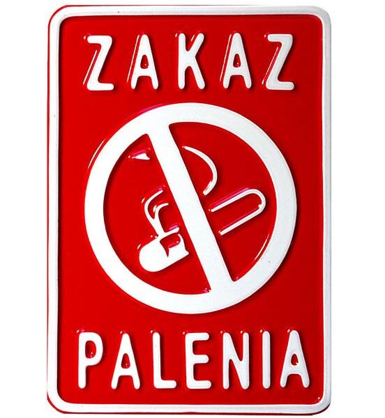 Tablica 15*20cm zakaz palenia