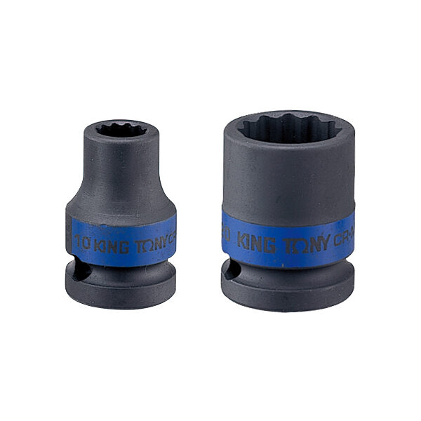Nasadka krótka udarowa 1/2'' 19mm 12-KĄTNA