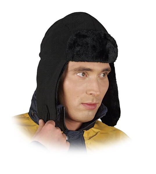 Czapka polarowa uszanka rozmiar 59 czopapab