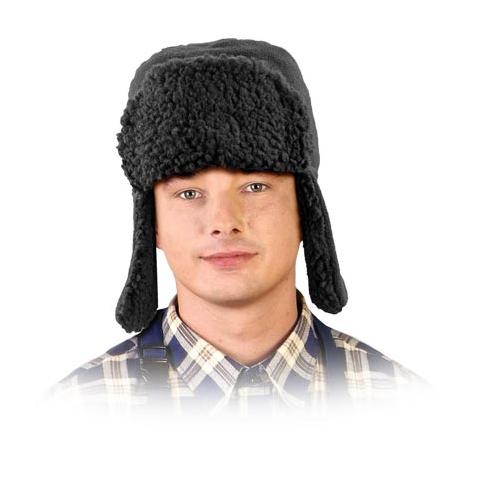 Czapka polarowa uszanka czopolab