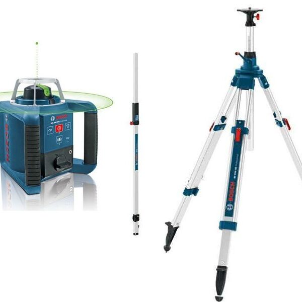 Laser rotacyjny GRL300HV+BT300HD+GR240