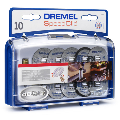 Zestaw do Dremel SC690 tarcze 10 szt. + trzpień