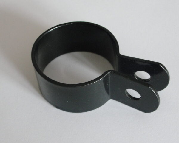Obejma końcowa 1 otwór zielona 1055