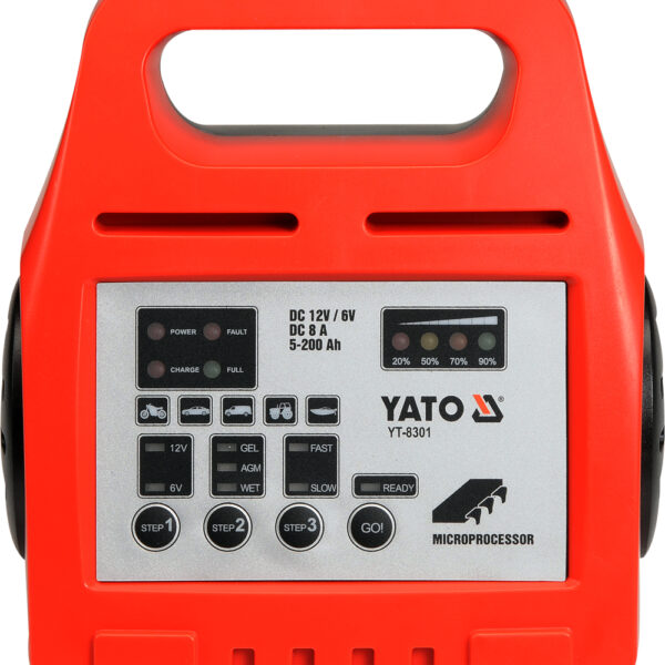 Prostownik elektroniczny 12/6V 5-200A
