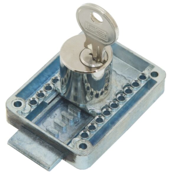 Zamek meblowy nikiel ZMB-3