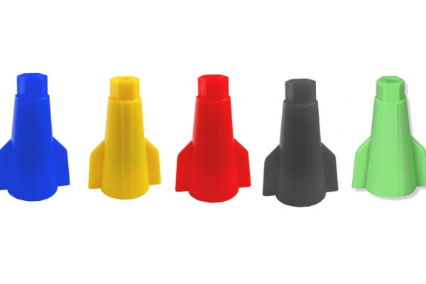 Złączka skrętna uniwersalna 1-6MM2 ZSE 1-1.0/6.0 czerwona