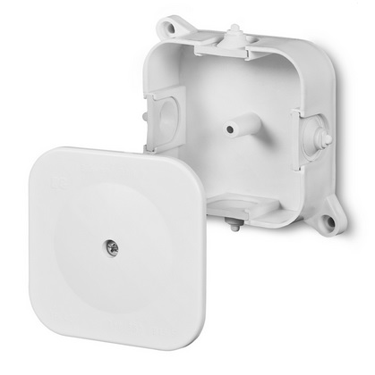 Puszka N/T z zaciskami 5*2,5MM2 IP42 84X84X40 0213-00