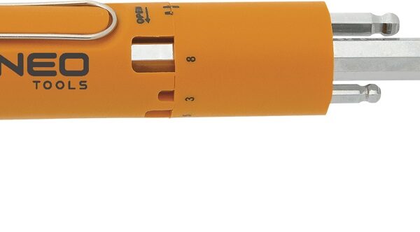 Klucze sześciokątne długie 2.5-10mm 8SZTUK z kulką
