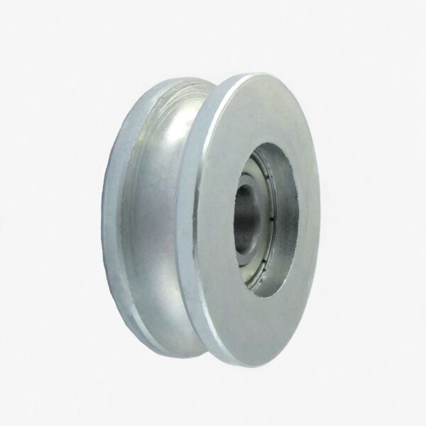 Rolka metalowa 44mm łożyskowana, na linkę CM44/8Ł