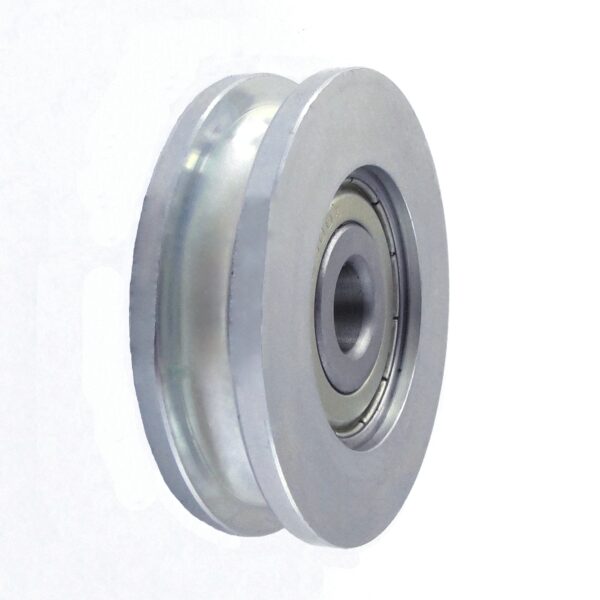 Rolka metalowa 54mm łożyskowana, na linkę CM54/8Ł