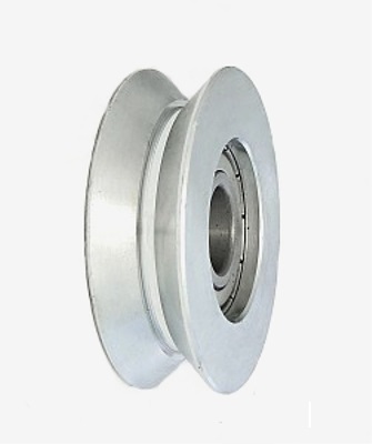 Rolka metalowa 58mm łożyskowana, na kątownik RJK-58