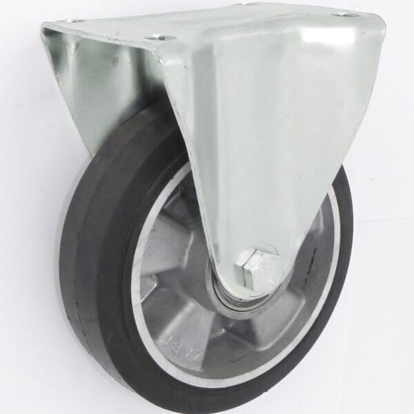 Koło aluminium-guma 160mm obudowa stała A43g