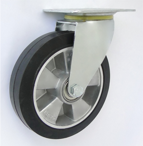 Koło aluminium-guma 200mm obudowa skrętna A62g