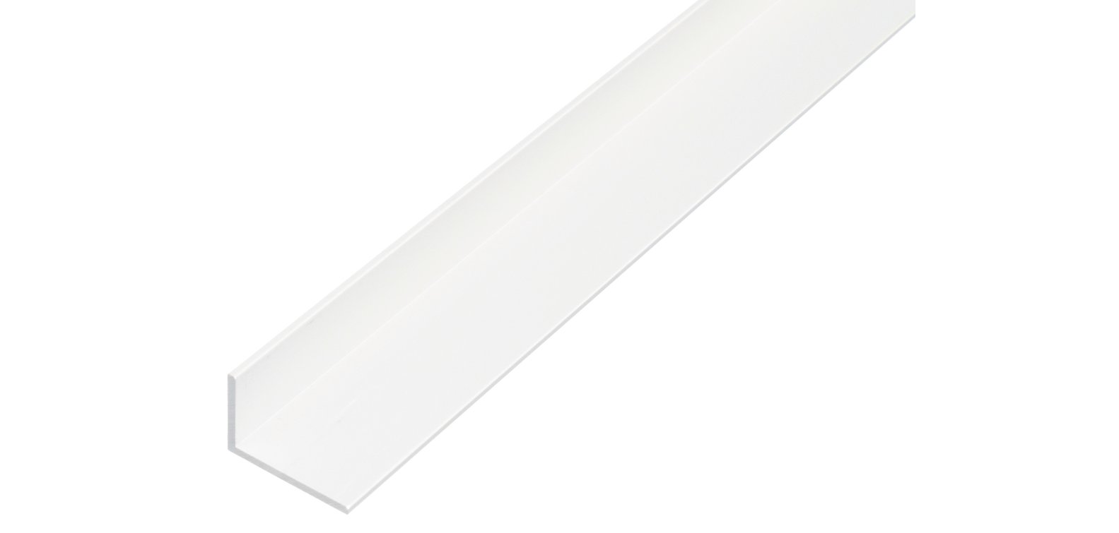 Profil kątowy PVC biały 1000X25X25X1,8