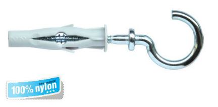 Kołek uniwersalny z hakiem sufitowym 6/3.5*65mm