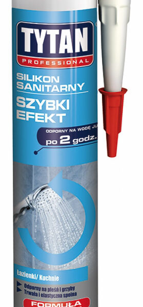 Silikon sanitarny turbo efekt 280ml biały