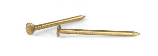Gwoździe tapicerskie 1.8*18mm ocynkowane na żółto