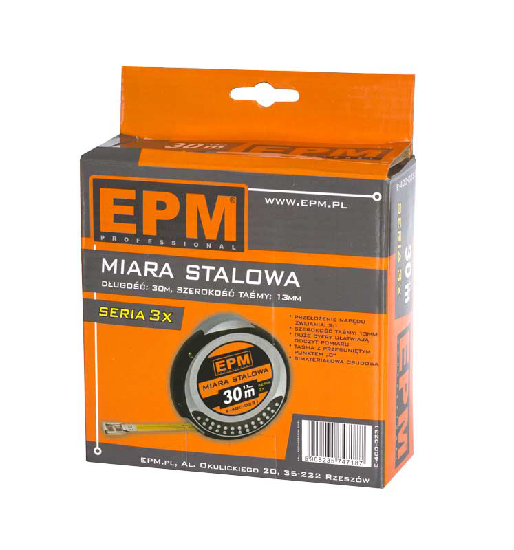 Miara stalowa 30M 3:1