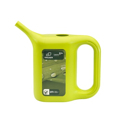 Konewka plastikowa trapezium 1.5L zieleń