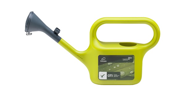 Konewka plastikowa trapezium 2.5L zieleń
