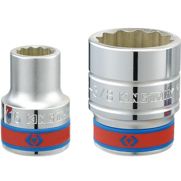 Nasadka krótka 12-KĄTNA chromowana 3/4'' calowa 1-1/8''*52mm