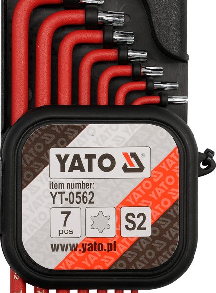 Zestaw kluczy torx 7 sztuk