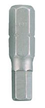 Bit, grot, końcówka 1/4 HEX z otworem H25X25mm