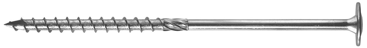 Wkręt do drewna z kołnierzem na torx ocynkowany 10*160mm T40