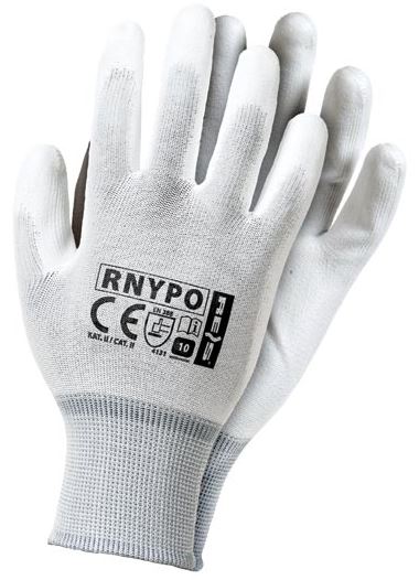 Rękawice nylon + poliuretan rnypo (ultra TEC) R.8