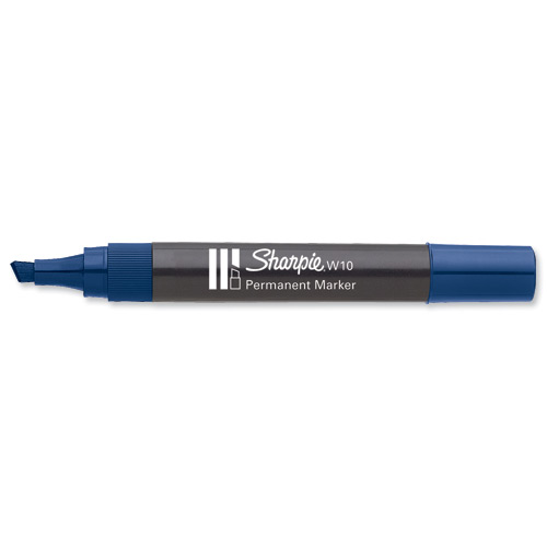 Marker ścięty niebieski W10 1.5-5.0mm