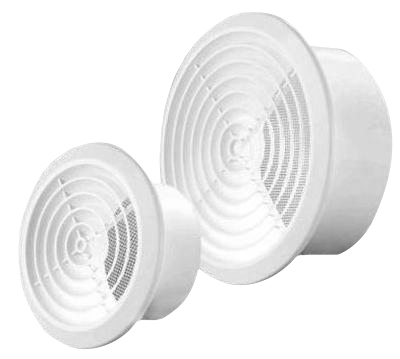 Kratka sufitowa z siatką KOS 150mm