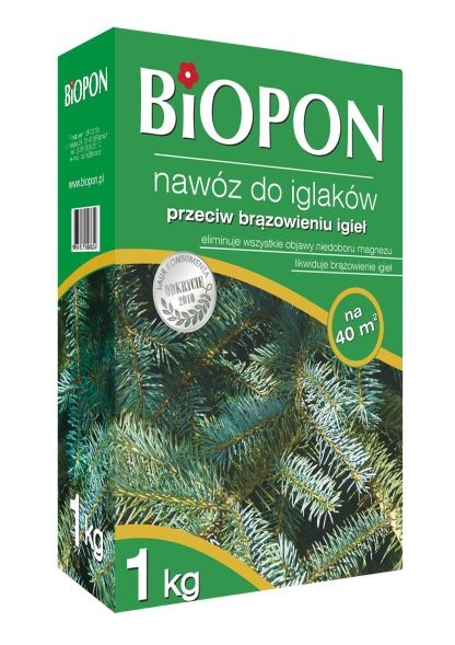 Nawóz -- do iglaków . przeciw brązowieniu igieł 1 kg