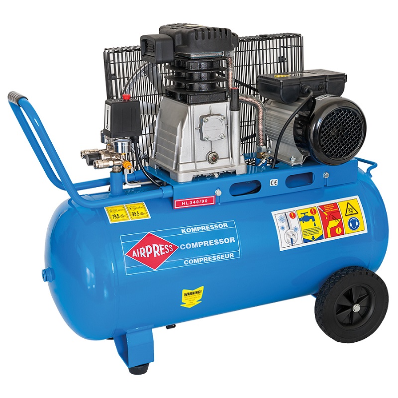 Kompresor olejowy 90L HL 340-90 3KM 10 BAR