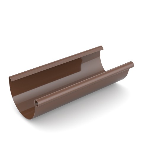 Rynna dachowa PVC 125mm 3M brąz Bryza
